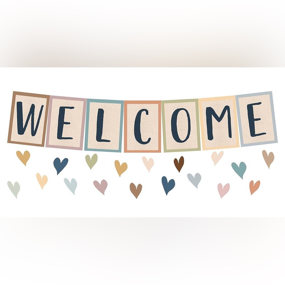 NEW “Welcome” Boho Banner